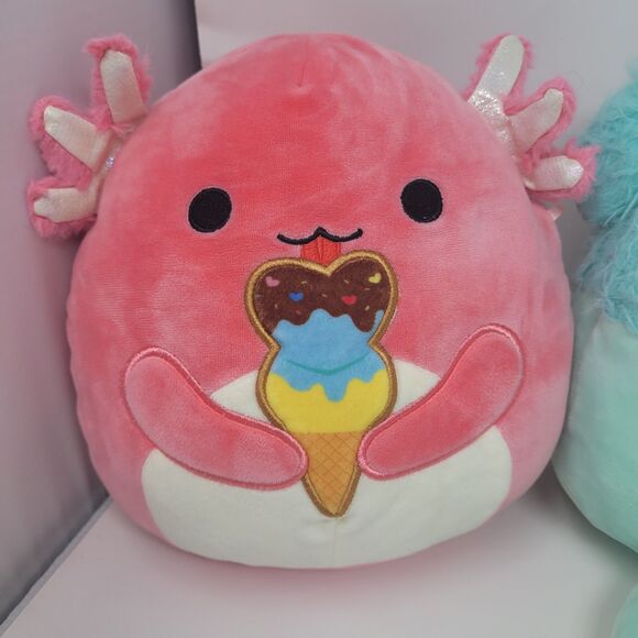 8" Squishmallow Bundle Lot Bigfoot Panda Cat Axolotl Squishmallows Vampire Rarer - Picture 3 of 8